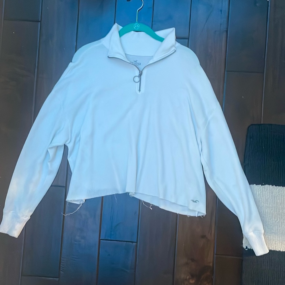 hollister quarter zip